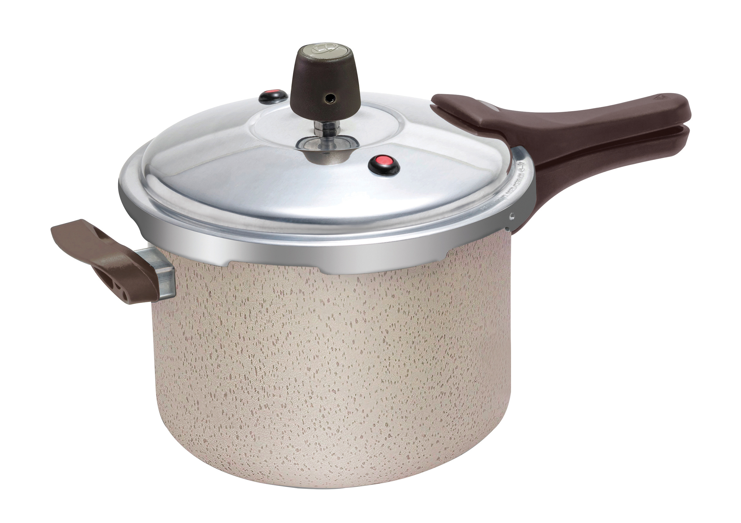 Panela de Pressão 4,5 Litros Fechamento Externo - Crema